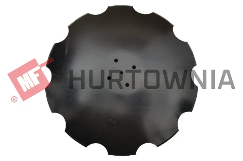 Talerz uzębiony fi 6204 g=6mm duże wycięcia.webp